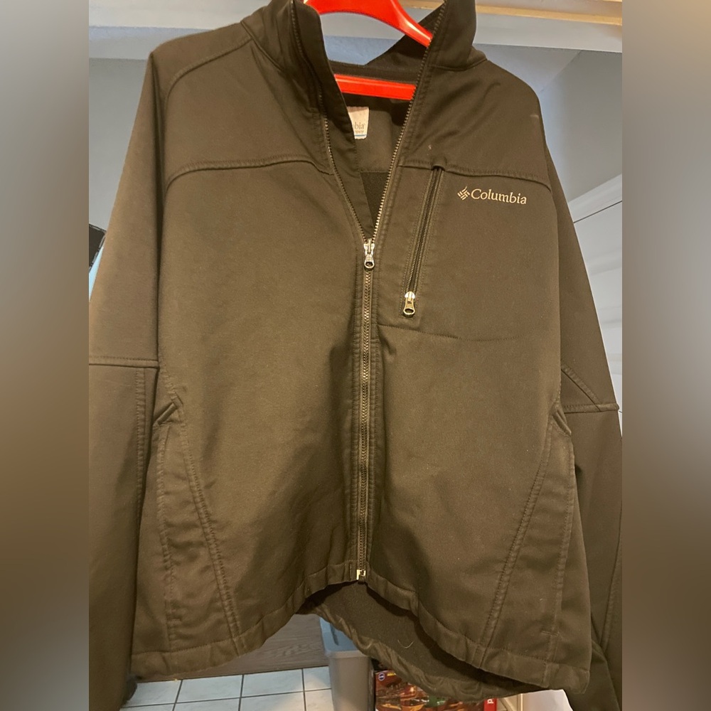 Columbia Black Raincoat for Men